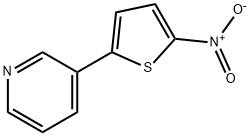 3-(5-NITRO-2-THIENYL)PYRIDINE Struktur