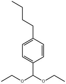 4-BUTYLBENZALDEHYDE DIETHYL ACETAL Struktur