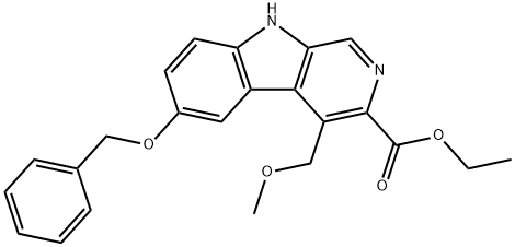 4-(METHOXYMETHYL)-6-(PHENYLMETHOXY)-9H-PYRIDO[3,4-B]INDOLE-3-CARBOXYLIC ACID ETHYL ESTER HYDROCHLORIDE price.