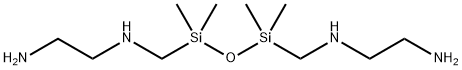 1,3-BIS-(2-AMINOETHYLAMINOMETHYL)TETRAMETHYLDISILOXANE Structure