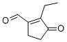 2-ETHYL-3-OXO-1-CYCLOPENTENE-1-CARBOXALDEHYDE Struktur