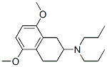 2-di-n-propylamino-5,8-dimethoxytetralin Struktur