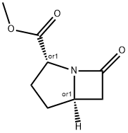 1-Azabicyclo[3.2.0]heptane-2-carboxylicacid,7-oxo-,methylester,cis-(9CI) Struktur