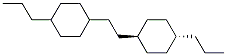 4-Propyl-[2-(trans-4-propylcyclohexyl)ethyl]cyclohexane Struktur