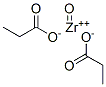 Zirconyl propionate Struktur