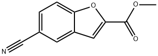 Methyl 5-cyanobenzofuran-2-carboxylate Struktur