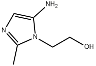 1-(2-hydroxyethyl)-2-methyl-5-aminoimidazole Struktur