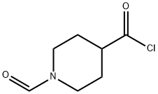 1-FORMYL-PIPERIDINE-4-CARBONYL CHLORIDE Struktur