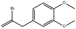 2-BROMO-3-(3,4-DIMETHOXYPHENYL)-1-PROPENE Struktur