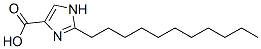 2-undecyl-1H-imidazole-4-carboxylic acid  Struktur
