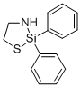 1-Thia-3-aza-2-silacyclopentane, 2,2-diphenyl- Struktur