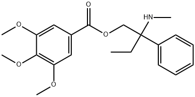 DESMETHYL TRIMEBUTINE HCL Struktur