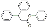 phenyl 3,3-diphenylpropionate Struktur