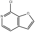 7-CHLOROFURO[2,3-C]PYRIDINE Struktur