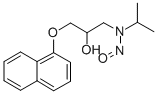 N-nitrosopropranolol Struktur