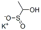 potassium 1-hydroxyethanesulphinate Struktur