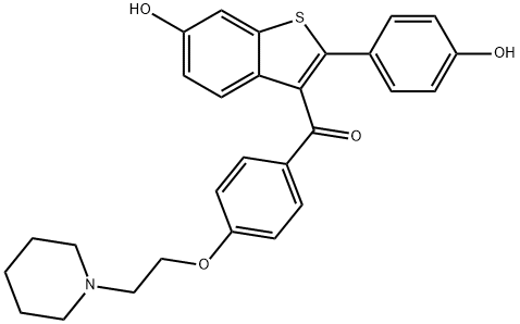 Raloxifene Structure