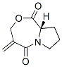 1H,5H-Pyrrolo[2,1-c][1,4]oxazepine-1,5-dione,hexahydro-4-methylene-,(9aS)-(9CI) Struktur