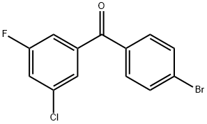 4-BROMO-3'-CHLORO-5'-FLUOROBENZOPHENONE price.