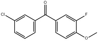 3-CHLORO-3'-FLUORO-4'-METHOXYBENZOPHENONE price.