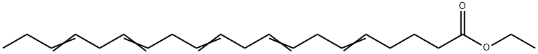 Eicosapentaenoic acid ethyl ester Struktur