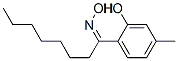 1-(2-hydroxy-4-methylphenyl)octan-1-one oxime Struktur