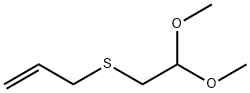 3-[(2,2-ジメトキシエチル)チオ]-1-プロペン 化學構(gòu)造式