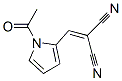 1H-Pyrrole,  1-acetyl-2-(2,2-dicyanoethenyl)-  (9CI) Struktur