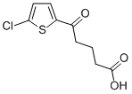 5-(5-CHLORO-2-THIENYL)-5-OXOVALERIC ACID Struktur