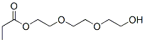 Ethanol, 2,2'-[1,2-ethanediylbis(oxy)]bis-, propanoate Struktur