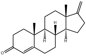 17-Methylene-androst-4-en-3-one Struktur