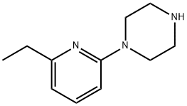 Piperazine, 1-(6-ethyl-2-pyridinyl)- (9CI) Struktur