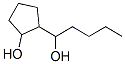 alpha-butyl-2-hydroxycyclopentanemethanol Struktur