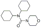 N,N-dicyclohexylmorpholine-4-carboxamide  Struktur