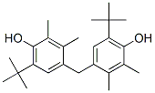 4,4'-methylenebis(6-tert-butyl-2,3-xylenol) Struktur