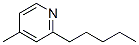 4-methyl-2-pentylpyridine Struktur