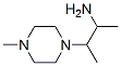 1-Piperazineethanamine,-alpha-,-bta-,4-trimethyl-(9CI) Struktur