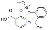 2,2'-[(methoxymethylsilylene)bis(oxy)]bisbenzoic acid Struktur