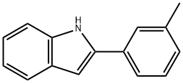 2-(3-METHYLPHENYL)-1H-INDOLE Struktur