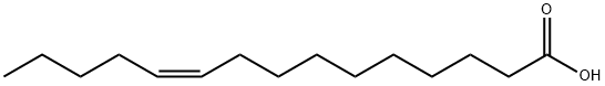 10C-PENTADECENOIC ACID Struktur