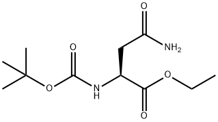 BOC-L-天冬酰胺乙酯, 84787-81-5, 結(jié)構(gòu)式