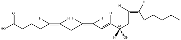 12(S)-HETE-D8 Struktur