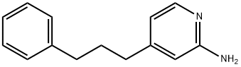 4-(3-phenylpropyl)pyridin-2-amine Struktur