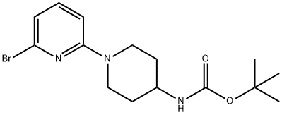 (6'-BroMo-3,4,5,6-tetrahydro-2H-[1,2']bipyridinyl-4-yl)-carbaMic acid tert-butyl ester, 98+% C15H22BrN3O2, MW: 356.27 Struktur