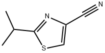 4-Thiazolecarbonitrile,  2-(1-methylethyl)- Struktur