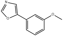 5-(2-METHOXY-PHENYL)OXAZOLE Struktur