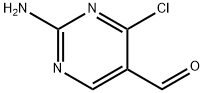 2-AMINO-4-CHLOROPYRIMIDINE-5-CARBOXALDEHYDE Struktur