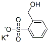 potassium hydroxymethylbenzenesulphonate Struktur