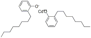 cadmium bis(octylphenolate) Struktur