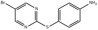 4-[(5-BROMOPYRIMIDIN-2-YL)THIO]ANILINE
